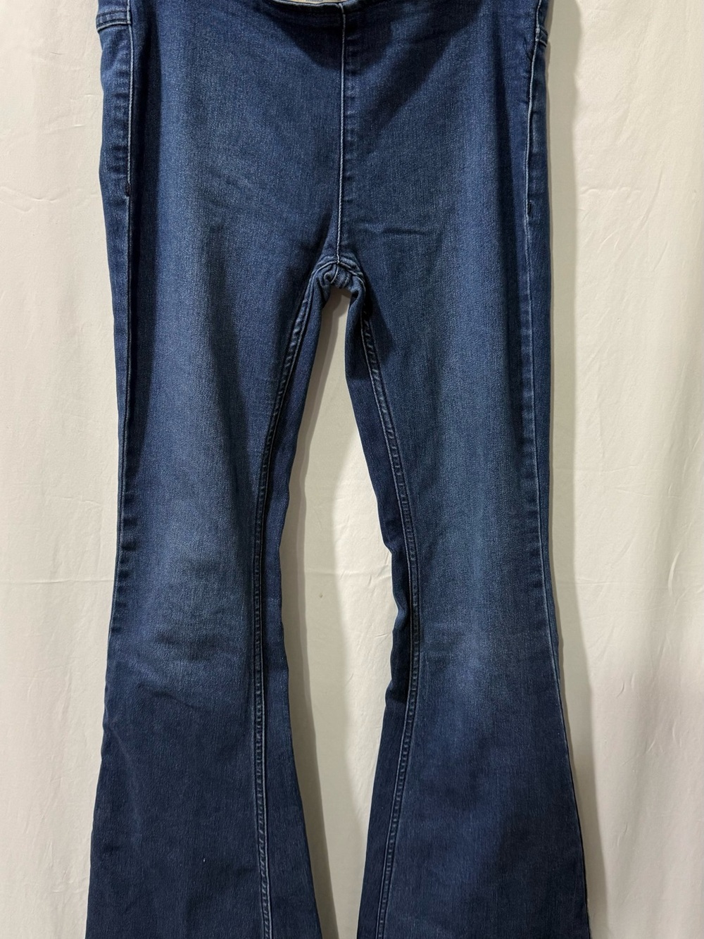We The Free Dark Indigo Flare Jeans